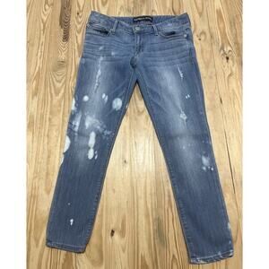 Express Jeans Ankle Skinny Stella Low Rise Trousers sz 6 Regular